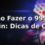 Como Fazer o 999win Login: Dicas de Ouro 🚀 Como Fazer o 999win Login: Dicas de Ouro 🚀